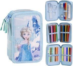 Disney Jégvarázs Frosty tolltartó töltött 3 emeletes Giotto