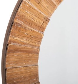 Atmosphera - Fali tükör PAMELA átm. 83 cm fenyő