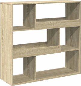 vidaXL sonoma tölgy színű szerelt fa térelválasztó 100 x 33 x 94,5 cm