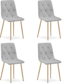 Világosszürke LIBRA étkezőszék