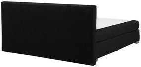 Franciaágy Boxspring 180 cm ADIR (matracokkal) (fekete). 1007070
