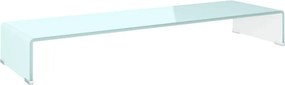 vidaXL zöld üveg TV állvány/monitor magasító 100 x 30 x 13 cm