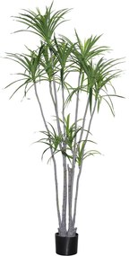 Pottery Pots Realisztikus műnövény Dracaena marginata, XL méret - ø 50 cm | m. 230 cm - PotteryPots