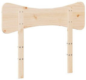 tömör fenyőfa fejtámla 100 cm