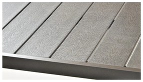 Paris fekete 6 személyes kerti étkezőszett székekkel és Viking asztallal, 90 x 205 cm - Bonami Selection