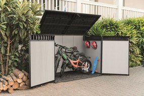 KETER PREMIER JUMBO műanyag kerti tároló, barnás szürke 255148 (17212384)