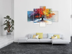 Kép - Színes fa (150x105 cm)