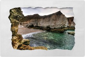 Poszterek 60x40 Hullámok a tengerparton