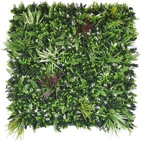 Wild Flora műanyag zöldfal 100x100 cm