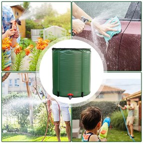 Összecsukható esővíztároló, 200L
