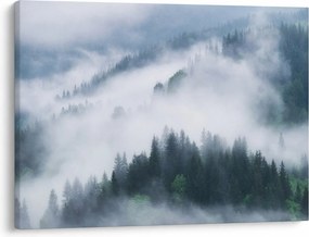 Kép - Fák a ködben (70x50 cm)