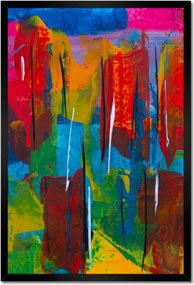 Poszterek keretben 40x60 Absztrakt Tanya