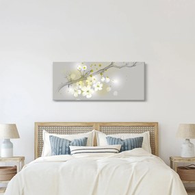 Virágzó gally képe (120x50 cm)