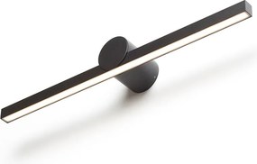 RENDL LUISA 60 fali lámpa fekete 230V LED 12W IP54 3000K