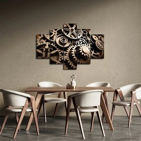 Kép - Óra alkatrészek (150x105 cm)