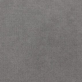 Klub fotel puffal, szürke, ROSE