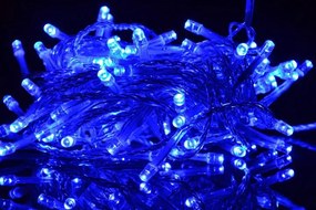 NEXOS Fényfüzér 100 LED Kék 9 m
