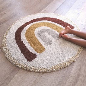 Bohemian Rainbow gyerekszőnyeg, ø 120 cm - Nattiot