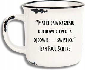 Bögre Fehér Retro Vicces Ajándék Apák Napja Jean Paul Sartre