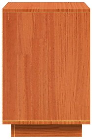 Éjjeliszekrény 2 pcs Viaszbarna 60 x 34 x 51 cm Tömör fenyőfa