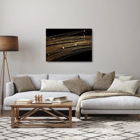 Absztrakt kép (üvegen) (70x50 cm)