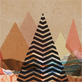 Fotótapéta Falra az előszoba konyhájába Absztrakt tájkép 250x250