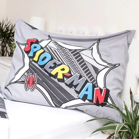 Siderman szürke pamut gyerek ágyneműhuzat, 140 x 200 cm - Jerry Fabrics