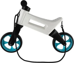 Funny Wheels - 2 az 1-ben RIDER SUPER SPORT futóbicikli fehér/fekete/kék