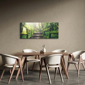 Kép - falépcsők az erdőben (120x50 cm)