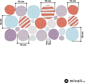 Falmatricák - Dekoratív kerekek II.