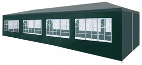 zöld rendezvénysátor 3 x 12 m
