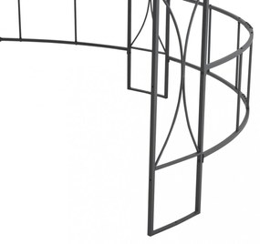 vidaXL fehér kerek pavilon 300 x 290 cm