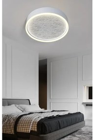 Wofi 9002-103M - LED Dimmelhető mennyezeti lámpa BORDEAUX LED/37W/230V ezüst
