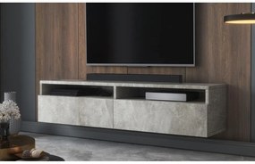 Tv szekrény/asztal Redcan 140 (világítással) (beton). 1098676