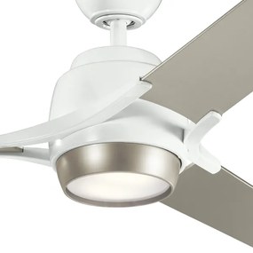 Kichler KLF-ZEUS-60-WHT-LED Dimmelhető mennyezeti ventilátor ZEUS LED/10W/230V + távirányító