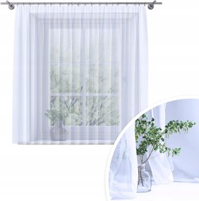 Függöny Kész Fátyol Fehér 200x170 CM Függöny Béka Szalag Függöny