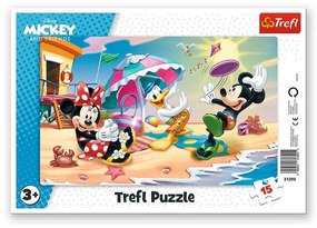Gyermek puzzle - Disney Mickey III. - 15 db