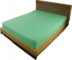 Gumis Jersey Lepedő 180X200 Menta Szín