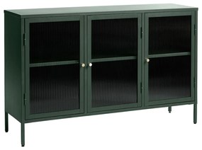 Bronco zöld fém tálalószekrény, magasság 85 cm - Unique Furniture