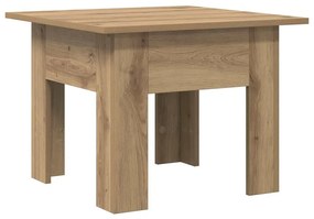 vidaXL Dohányzóasztal Artisan tölgy 55 x 55 x 42 cm Faanyag