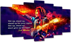 Festmények 140x80 Bob Marley egy koncerten