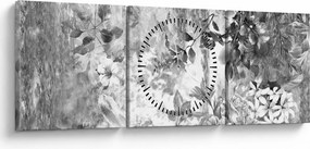 Kép - Romantikus kert (órával) (90x30 cm)