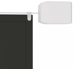 antracitszürke oxford-szövet függőleges napellenző 60 x 800 cm