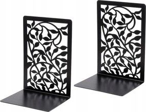 Könyvtámasz Csúszásgátló Fém Fekete Könyvtámasz Állvány 2 Db