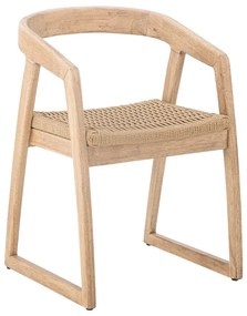 Natúr színű kaucsukfa étkezőszék Serrone – Bloomingville