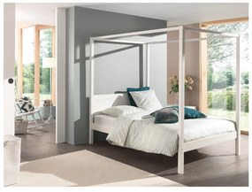 Fehér gyerekágy 140x200 cm PINO CANOPY – Vipack