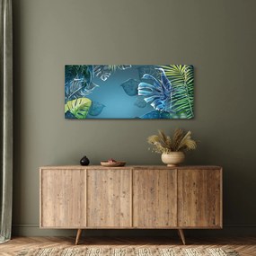 Kép - Trópusi növények levelei (120x50 cm)