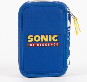 Sonic a sündisznó Power Run tolltartó töltött 3 emeletes Giotto