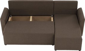 Univerzális ülőgarnitúra, barna, PLAY