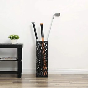 Modern esernyőtartó LUC48B - fekete